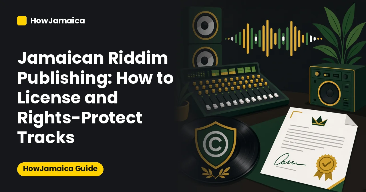 Jamaican Riddim Publishing: How to License and Rights-Protect Tracks