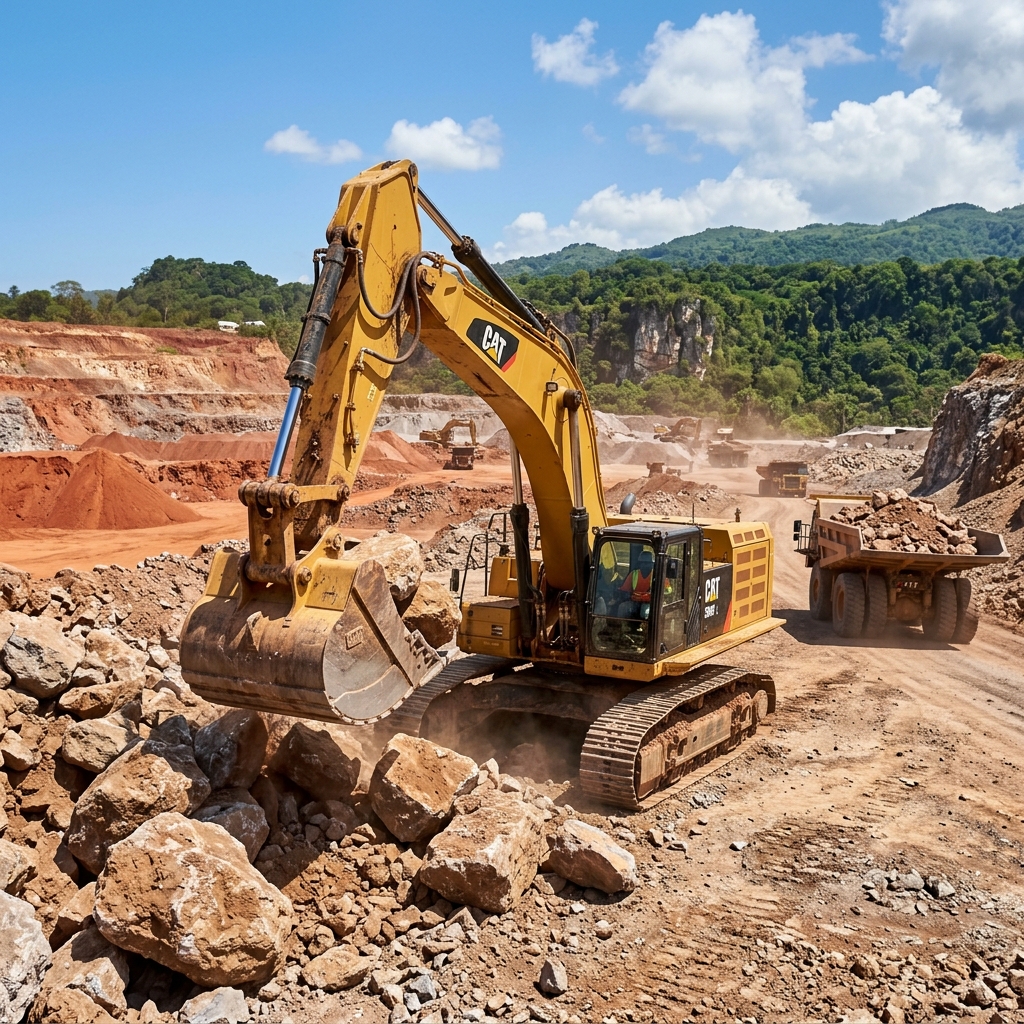 Caterpillar 320 Excavator Review: Heavy Duty Power in Jamaica