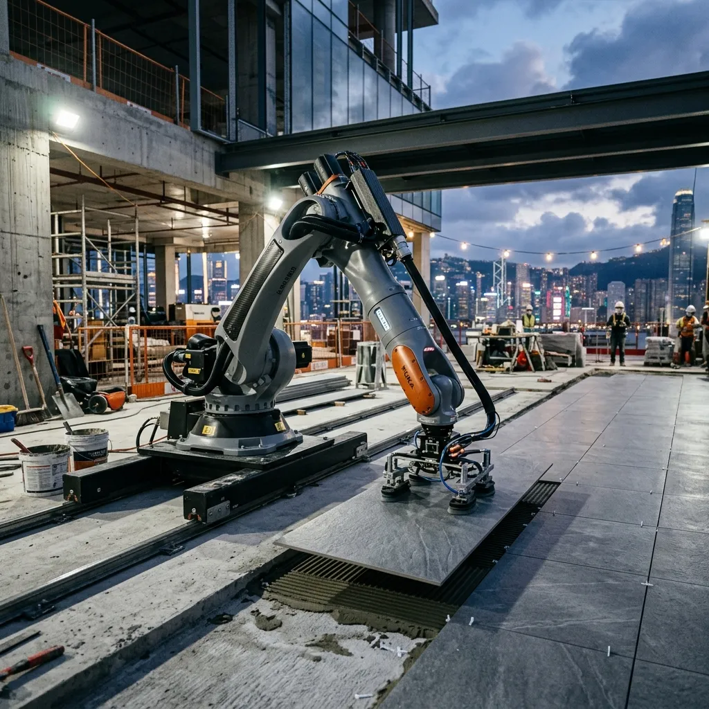 How Tiling Robots Are Changing Construction in Jamaica