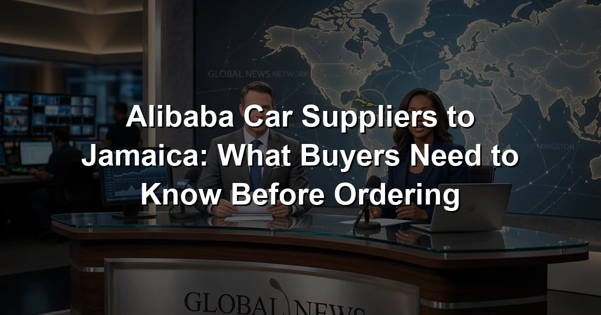 Alibaba Car Suppliers to Jamaica: What Buyers Need to Know Before Ordering
