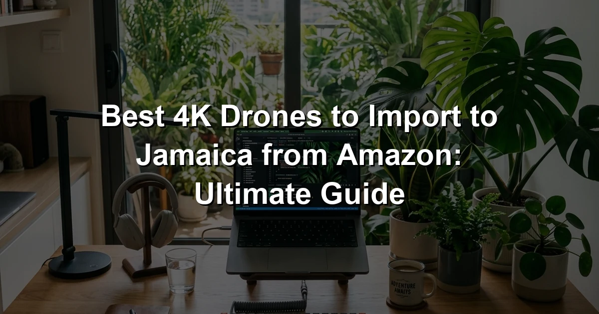 Best 4K Drones to Import to Jamaica from Amazon: Ultimate Guide