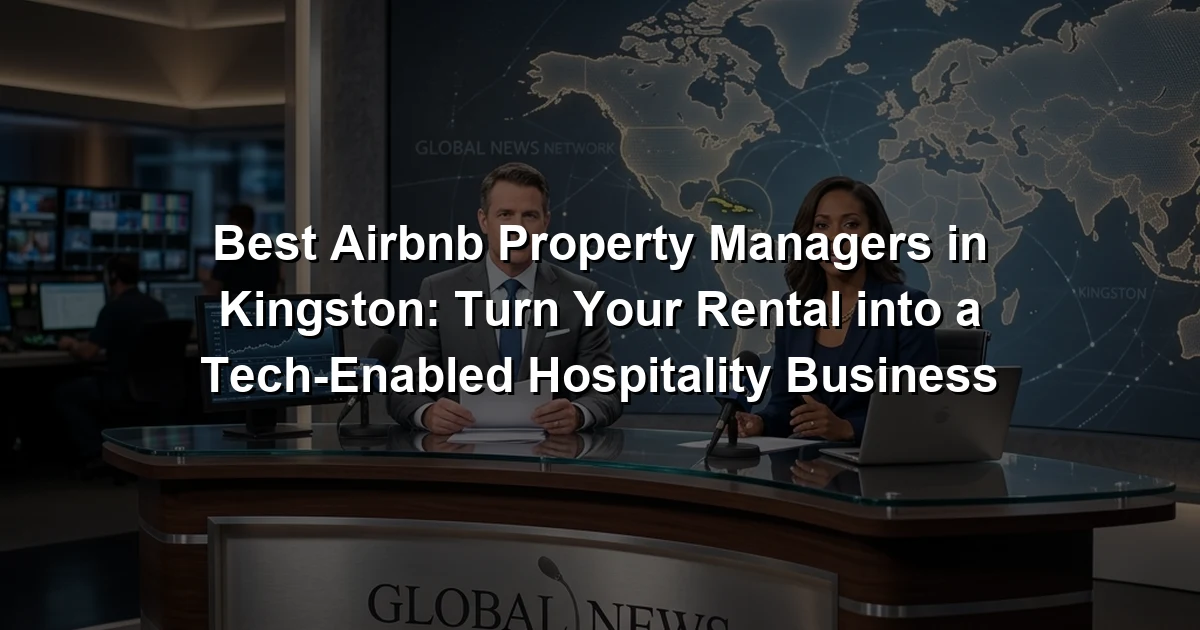 Best Airbnb Property Managers in Kingston: Turn Your Rental into a Tech-Enabled Hospitality Business