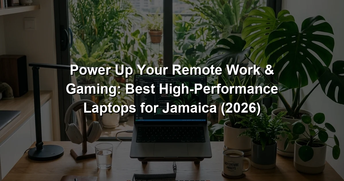 Power Up Your Remote Work & Gaming: Best High-Performance Laptops for Jamaica (2026)