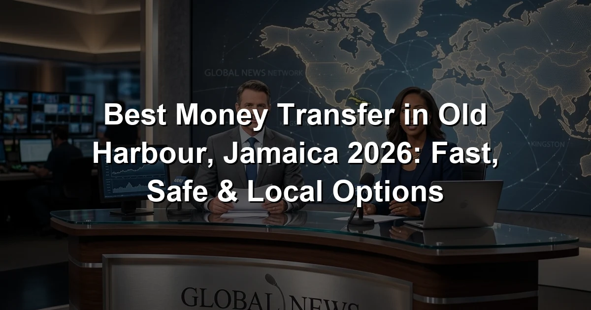 Best Money Transfer in Old Harbour, Jamaica 2026: Fast, Safe & Local Options