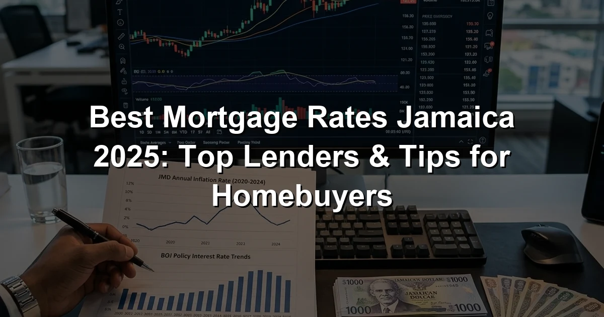 Best Mortgage Rates Jamaica 2025: Top Lenders & Tips for Homebuyers