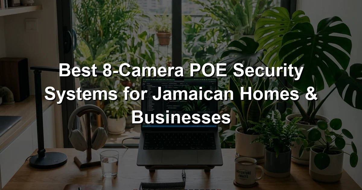 Best 8-Camera POE Security Systems for Jamaican Homes & Businesses