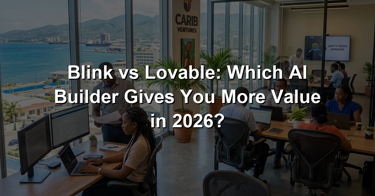 Blink vs Lovable: Which AI Builder Gives You More Value in 2026?