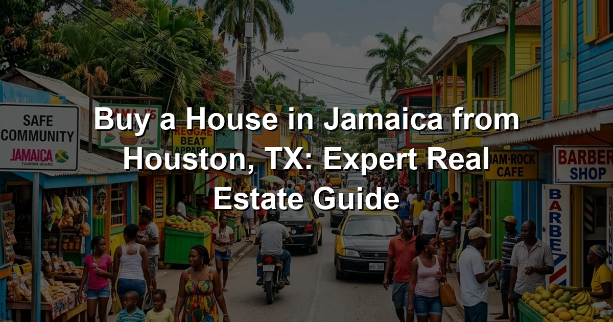 Buy a House in Jamaica from Houston, TX: Expert Real Estate Guide