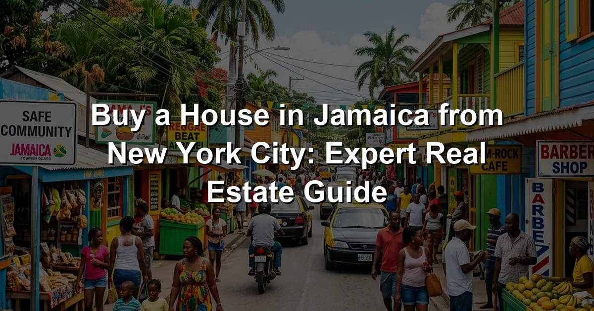 Buy a House in Jamaica from New York City: Expert Real Estate Guide