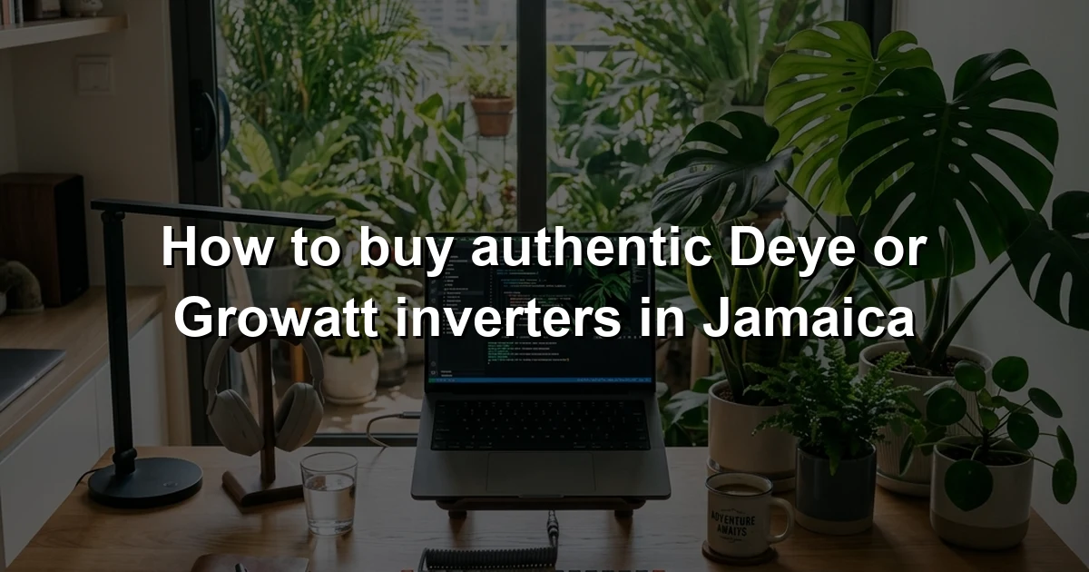 How to buy authentic Deye or Growatt inverters in Jamaica
