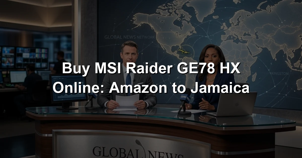 Buy MSI Raider GE78 HX Online: Amazon to Jamaica
