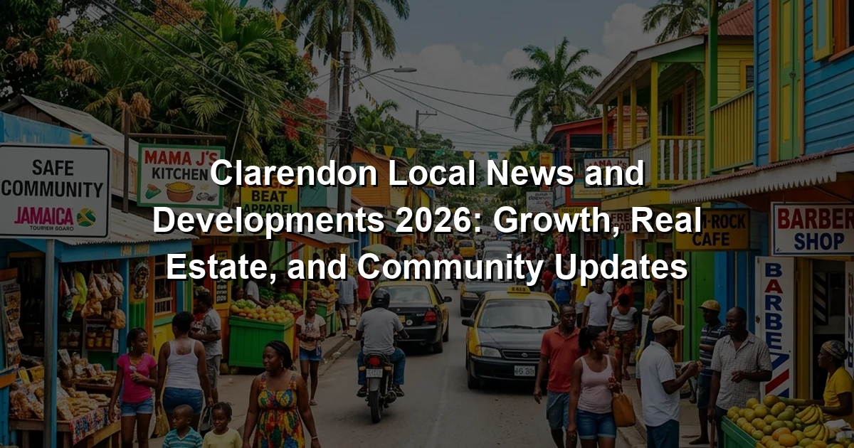 Clarendon Local News and Developments 2026: Growth, Real Estate, and Community Updates