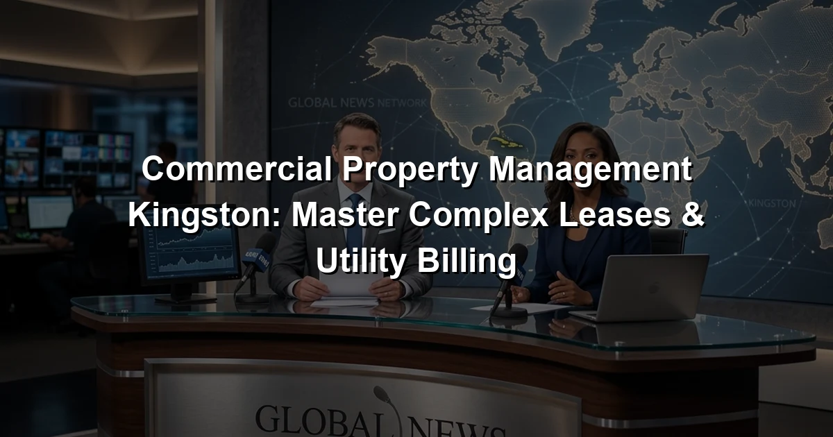 Commercial Property Management Kingston: Master Complex Leases & Utility Billing