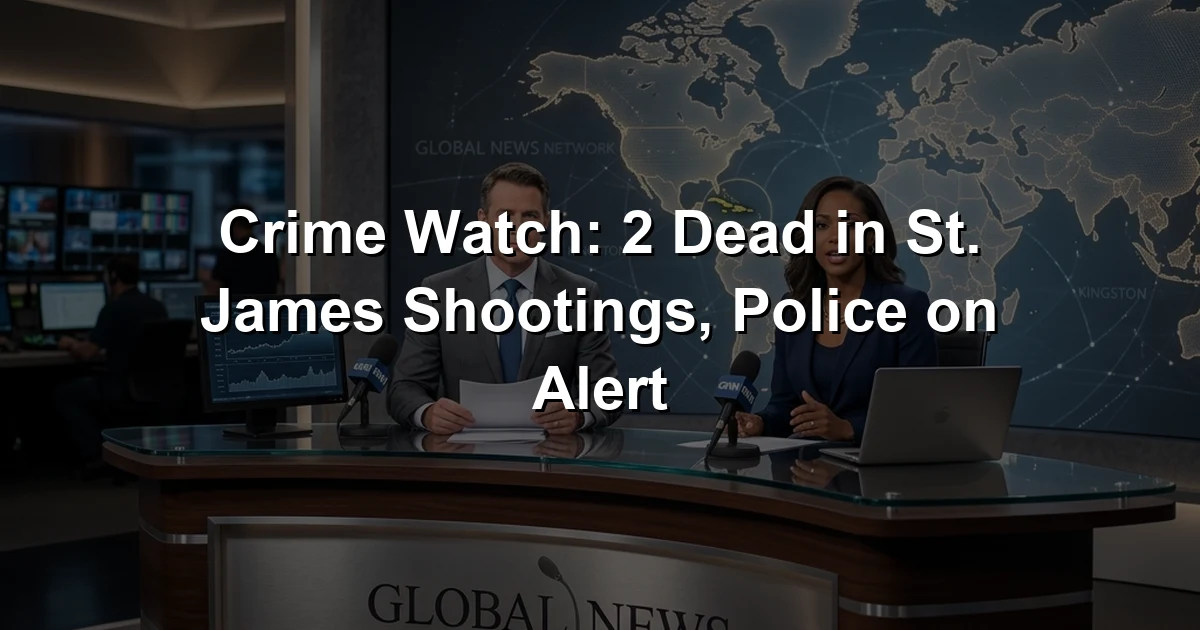 Crime Watch: 2 Dead in St. James Shootings, Police on Alert