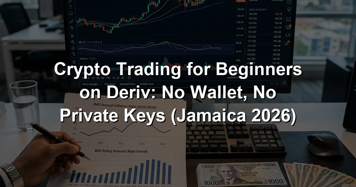 Crypto Trading for Beginners on Deriv: No Wallet, No Private Keys (Jamaica 2026)