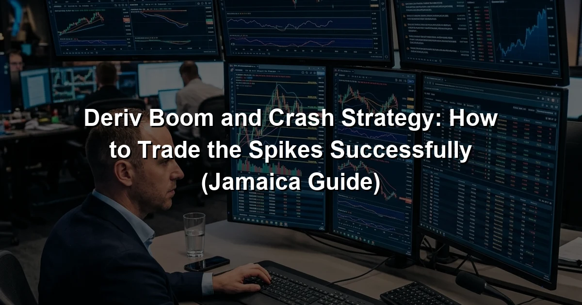Deriv Boom and Crash Strategy: How to Trade the Spikes Successfully (Jamaica Guide)