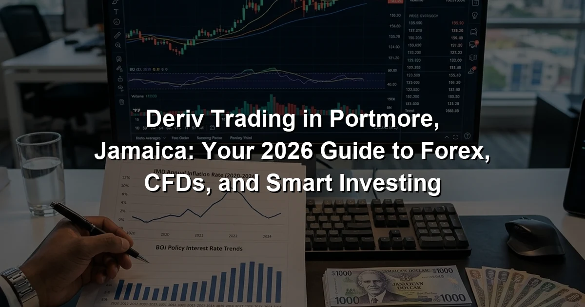 Deriv Trading in Portmore, Jamaica: Your 2026 Guide to Forex, CFDs, and Smart Investing
