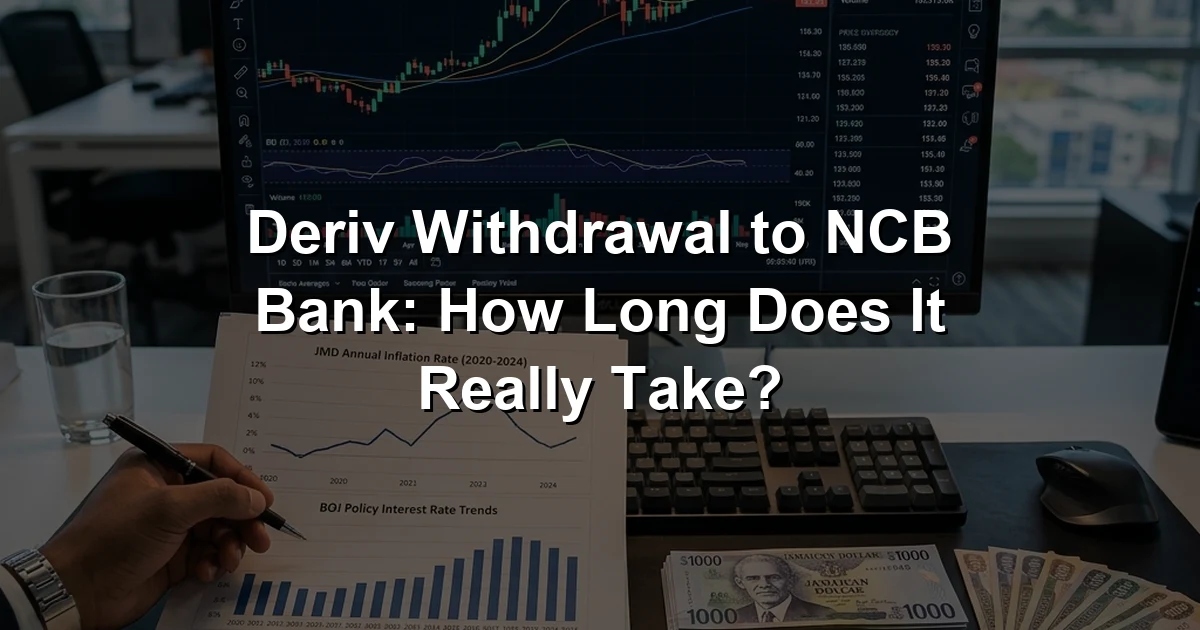 Deriv Withdrawal to NCB Bank: How Long Does It Really Take?
