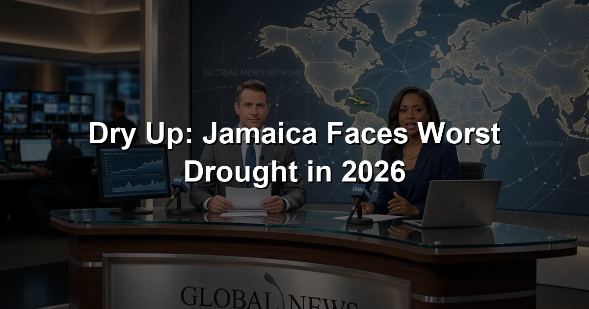 Dry Up: Jamaica Faces Worst Drought in 2026