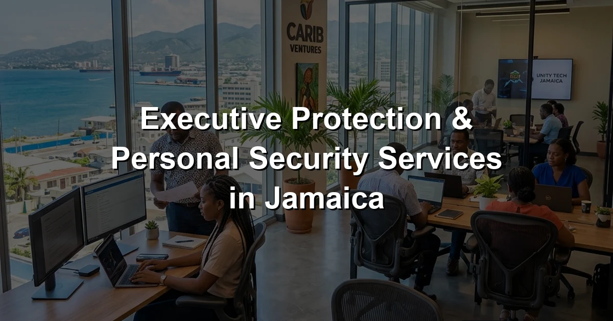 Executive Protection & Personal Security Services in Jamaica