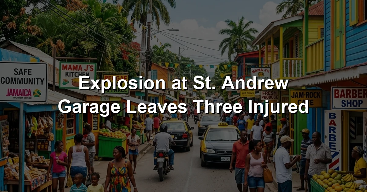 Explosion at St. Andrew Garage Leaves Three Injured