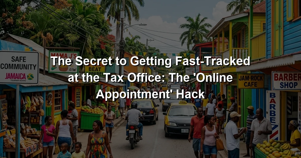 The Secret to Getting Fast-Tracked at the Tax Office: The 'Online Appointment' Hack
