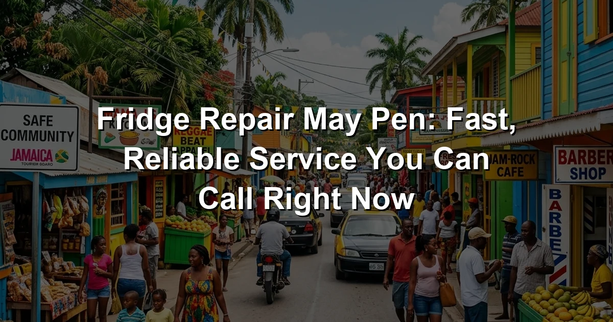 Fridge Repair May Pen: Fast, Reliable Service You Can Call Right Now