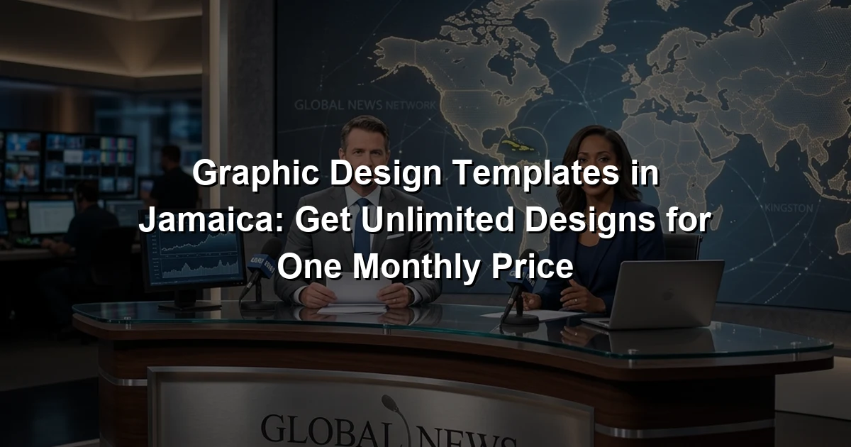 Graphic Design Templates in Jamaica: Get Unlimited Designs for One Monthly Price