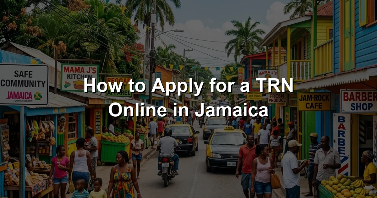 How to Apply for a TRN Online in Jamaica