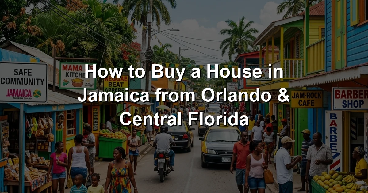 How to Buy a House in Jamaica from Orlando & Central Florida