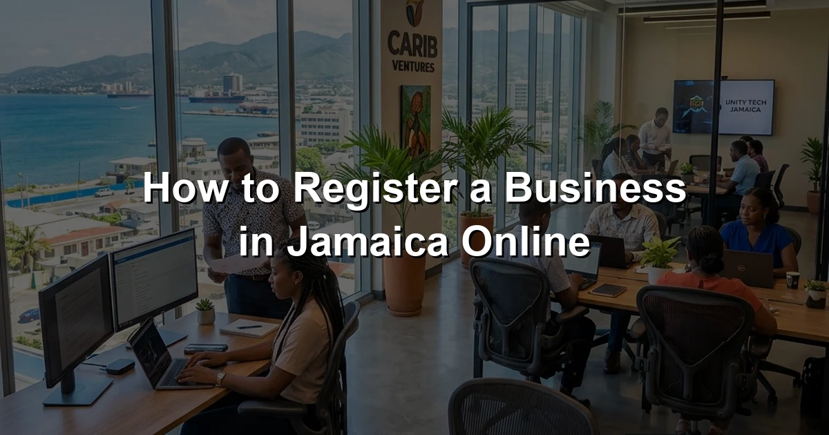 How to Register a Business in Jamaica Online