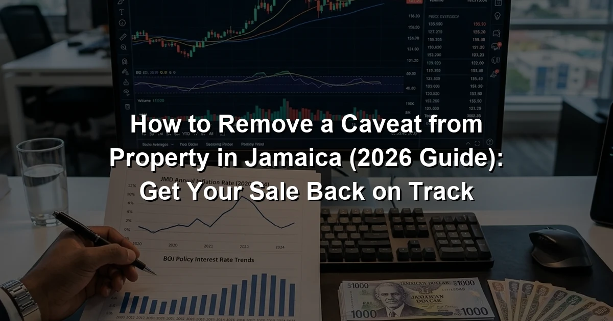 How to Remove a Caveat from Property in Jamaica (2026 Guide): Get Your Sale Back on Track