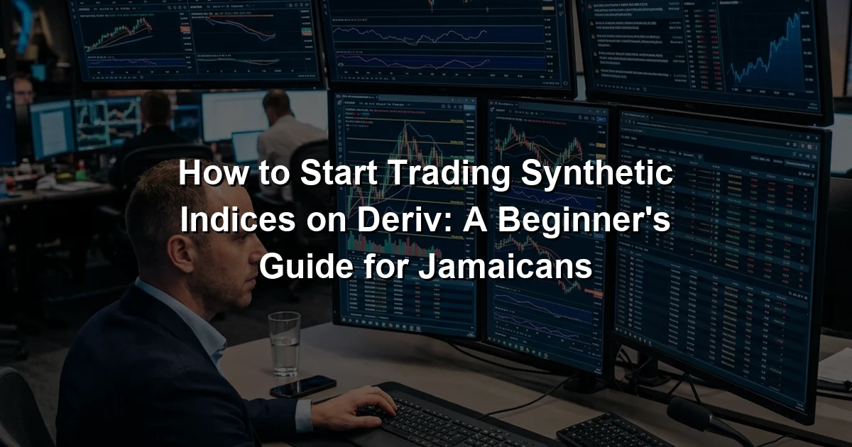 How to Start Trading Synthetic Indices on Deriv: A Beginner's Guide for Jamaicans