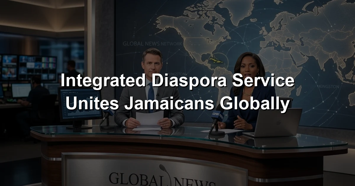 Integrated Diaspora Service Unites Jamaicans Globally