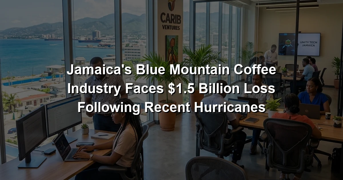 Jamaica's Blue Mountain Coffee Industry Faces $1.5 Billion Loss Following Recent Hurricanes
