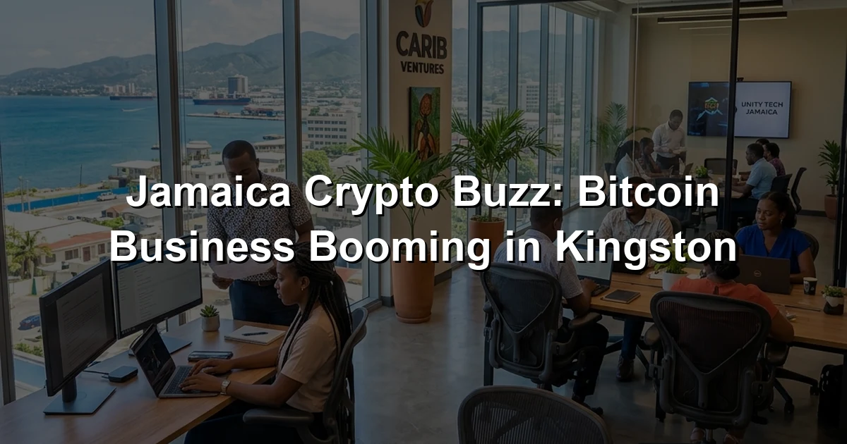 Jamaica Crypto Buzz: Bitcoin Business Booming in Kingston