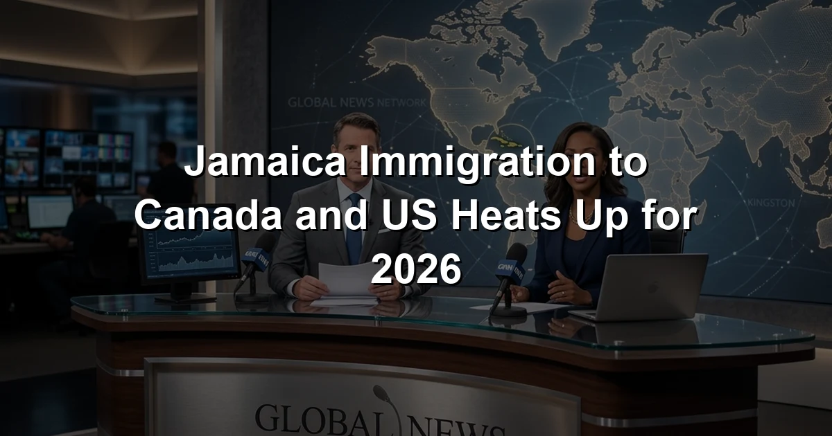 Jamaica Immigration to Canada and US Heats Up for 2026