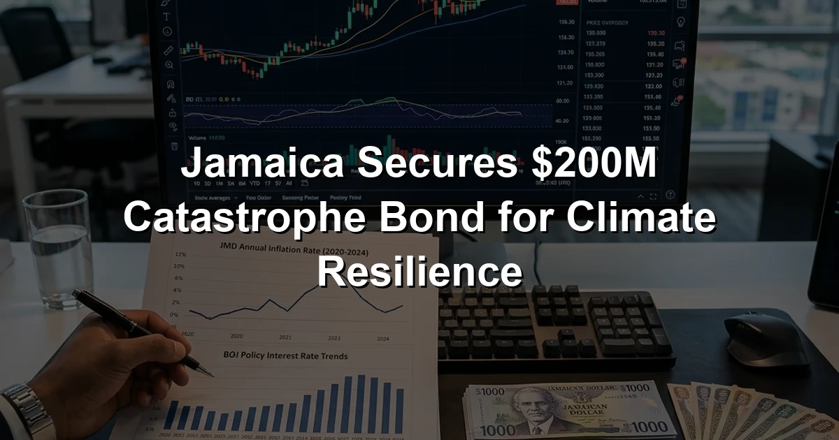 Jamaica Secures $200M Catastrophe Bond for Climate Resilience