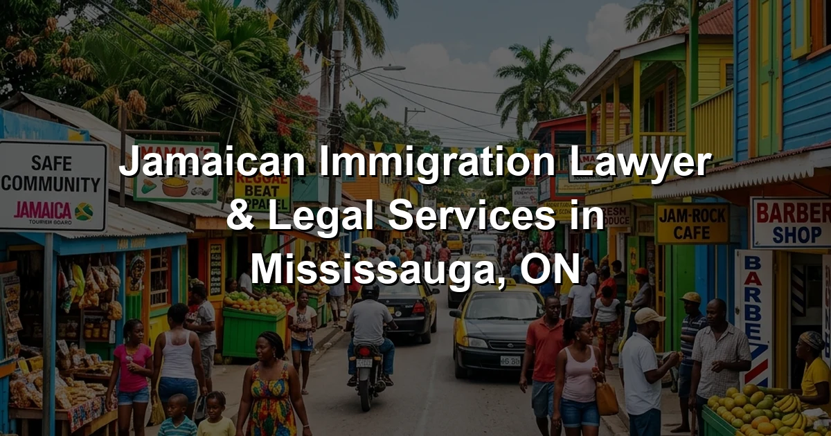 Jamaican Immigration Lawyer & Legal Services in Mississauga, ON