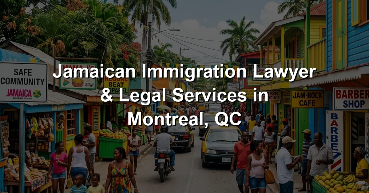 Jamaican Immigration Lawyer & Legal Services in Montreal, QC