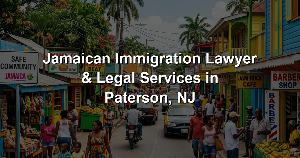 Jamaican Immigration Lawyer & Legal Services in Paterson, NJ