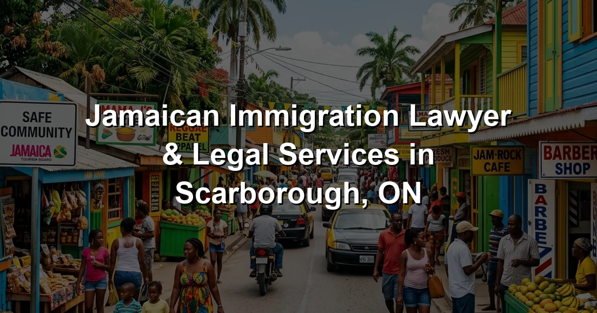 Jamaican Immigration Lawyer & Legal Services in Scarborough, ON