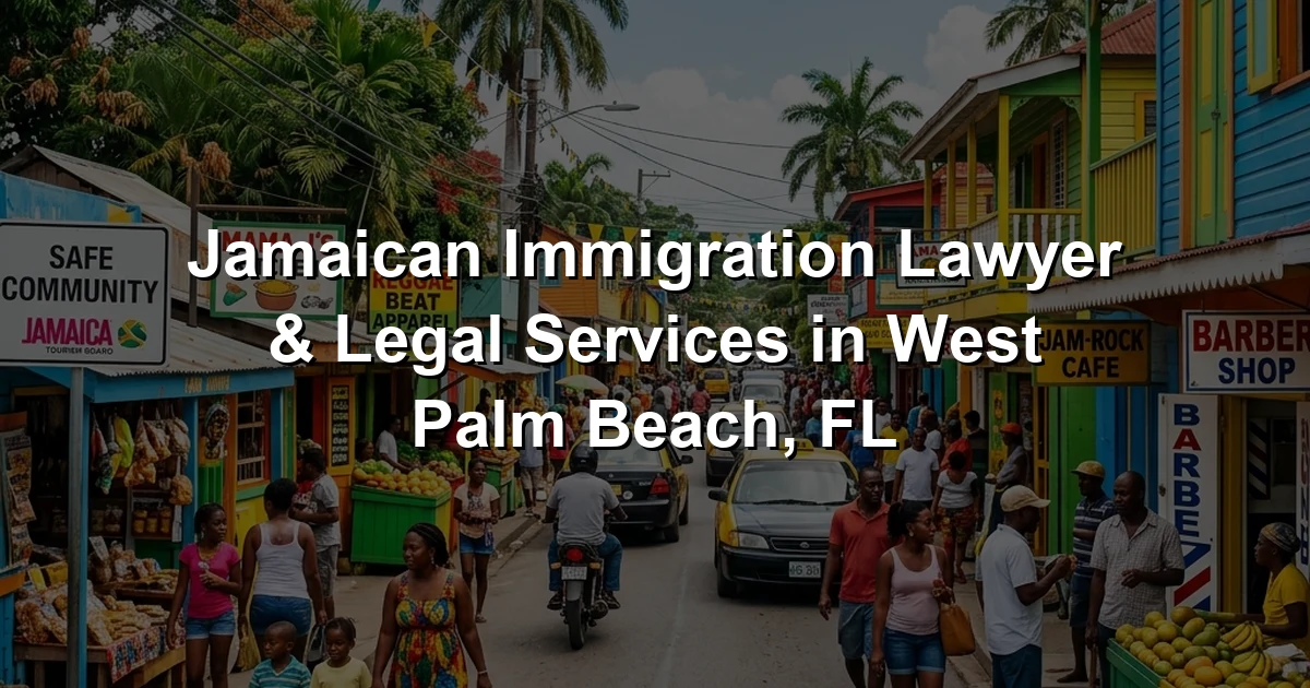 Jamaican Immigration Lawyer & Legal Services in West Palm Beach, FL
