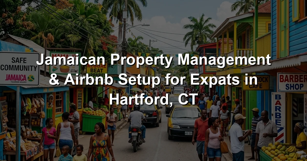 Jamaican Property Management & Airbnb Setup for Expats in Hartford, CT