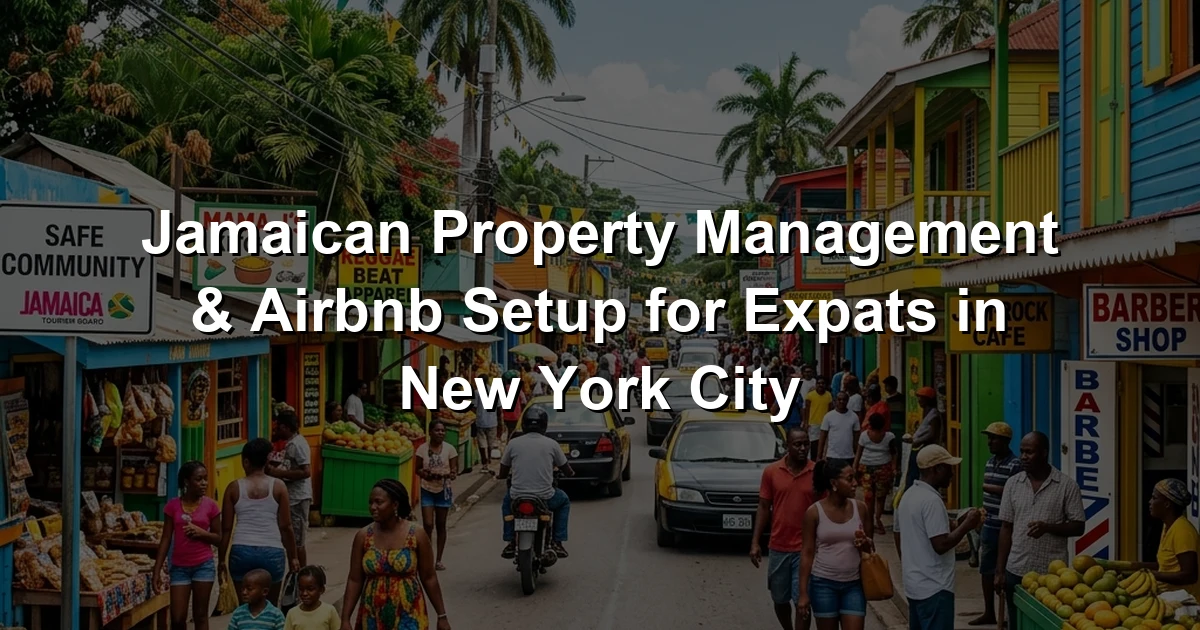 Jamaican Property Management & Airbnb Setup for Expats in New York City