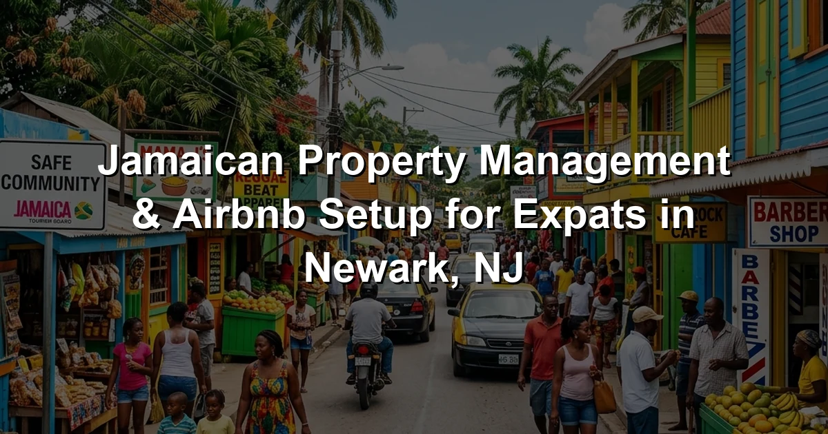 Jamaican Property Management & Airbnb Setup for Expats in Newark, NJ