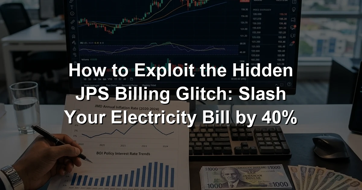 How to Exploit the Hidden JPS Billing Glitch: Slash Your Electricity Bill by 40%