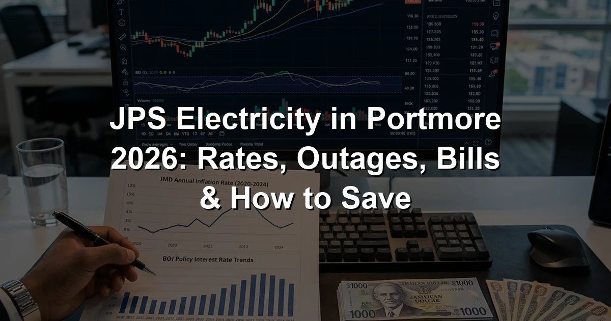 JPS Electricity in Portmore 2026: Rates, Outages, Bills & How to Save