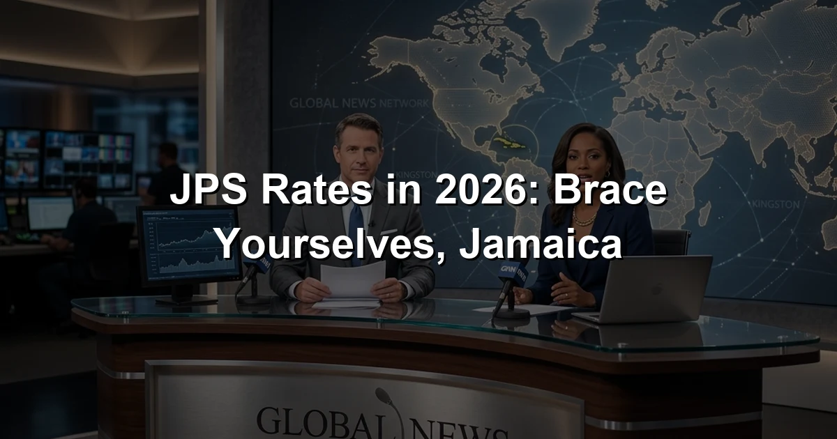 JPS Rates in 2026: Brace Yourselves, Jamaica