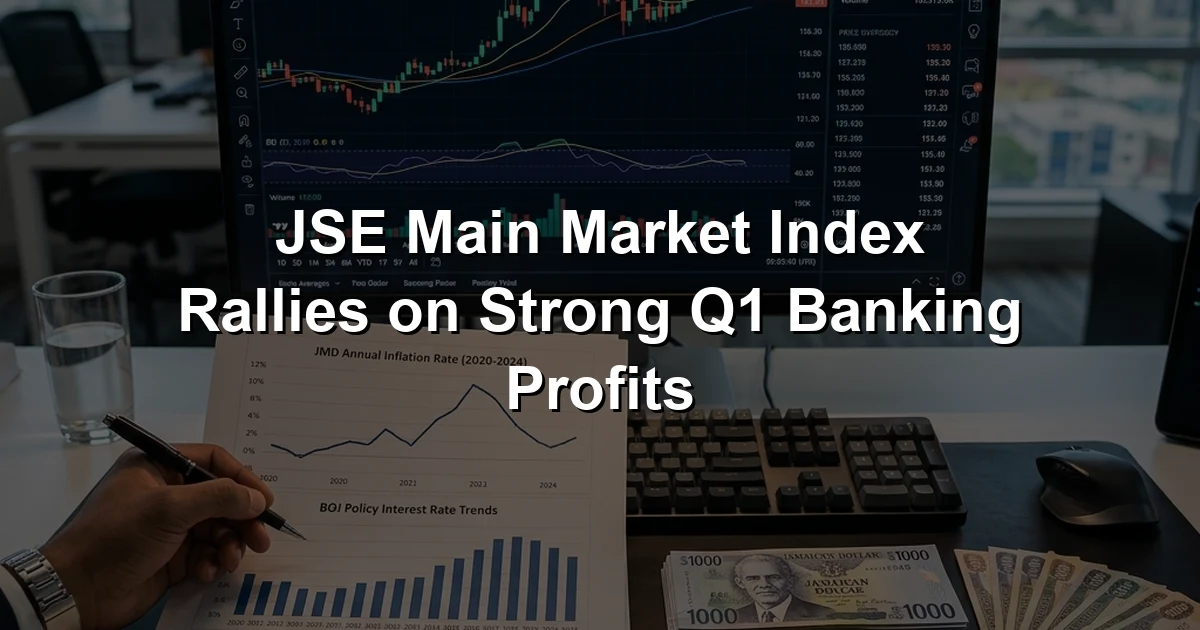 JSE Main Market Index Rallies on Strong Q1 Banking Profits